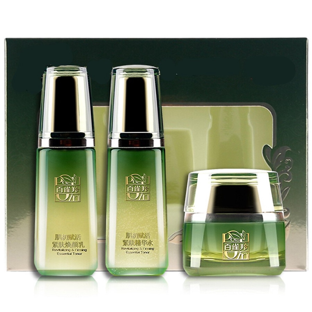Bộ Mỹ Phẩm Chống Lão Hóa Bai Gu Ankyo (Dưỡng Da 20ml + Sữa Dưỡng 20ml + Kem Dưỡng 8g) - Xả kho