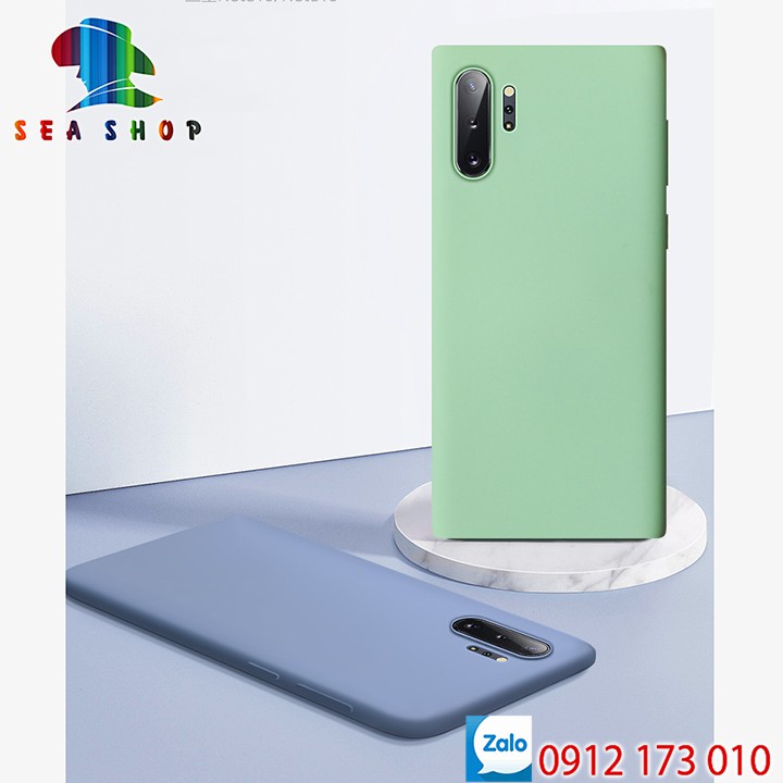 Ốp lưng chống bẩn Samsung Galaxy Note 10 & Note 10 Plus & Note 10 Pro - Viền nhựa dẻo - Bên trong có lớp nhung bảo vệ