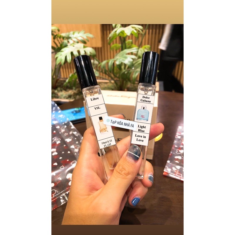 Nước hoa D&G love is love nam hoặc nữ chiết 10ml chính hãng