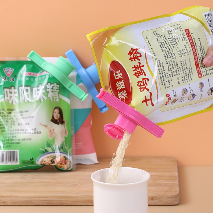 ComBo 2 Dụng cụ niêm phong túi đựng thực phẩm, thức ăn, sữa uống