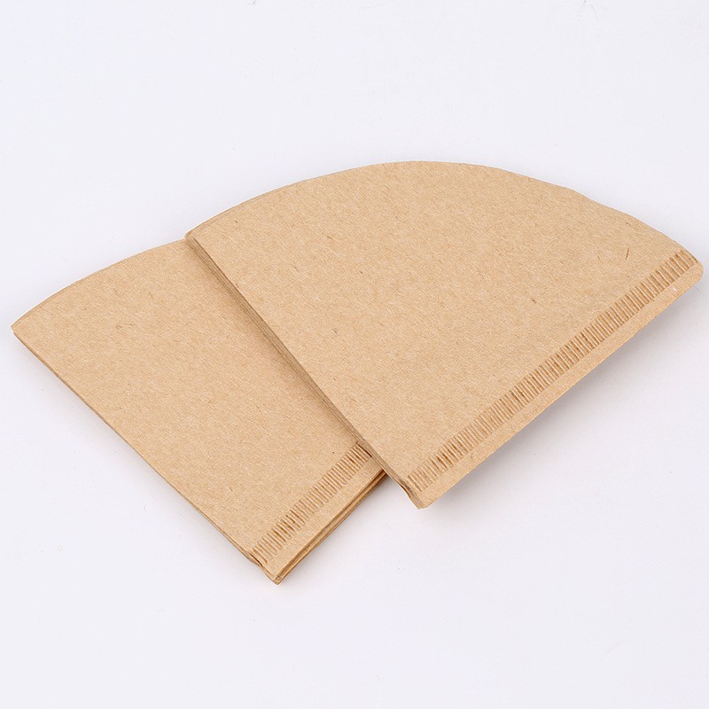 V60 Cup Special 102 Filter Papers Unbleached Original Wooden Drip Paper Cone Shape Coffee Tools