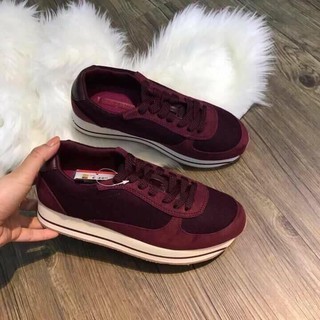 giầy zara  màu đỏ mận