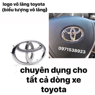 Logo vô lăng toyota innova, forrtuner, camry, vios, corolla altis, yaris, hilux, xịn zin theo xe