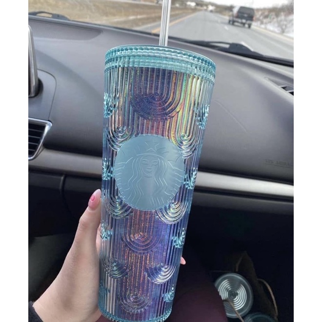 Ly starbucks giữ nhiệt hoa văn sò new 2022