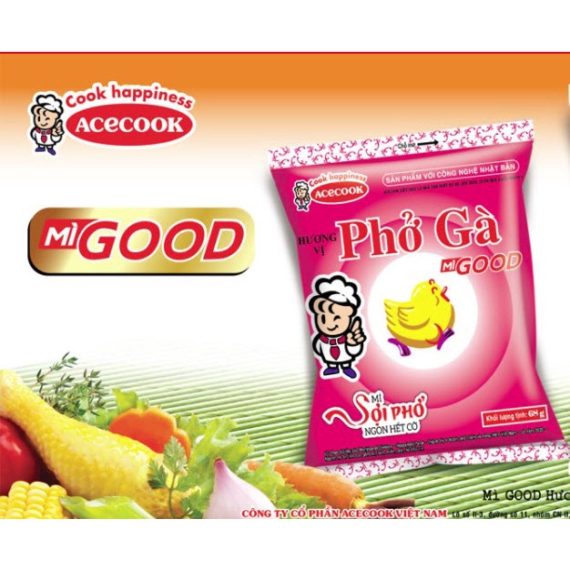Mì phở Gà/Bò Good gói 68g