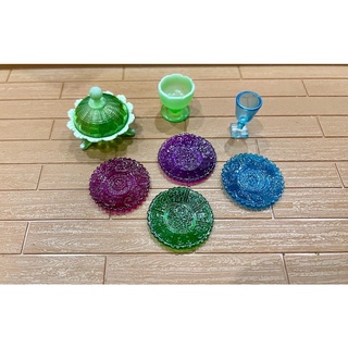 Re-ment rement mô hình tableware