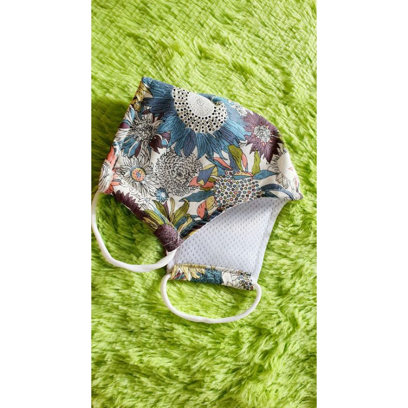 khẩu trang vải hoa văn