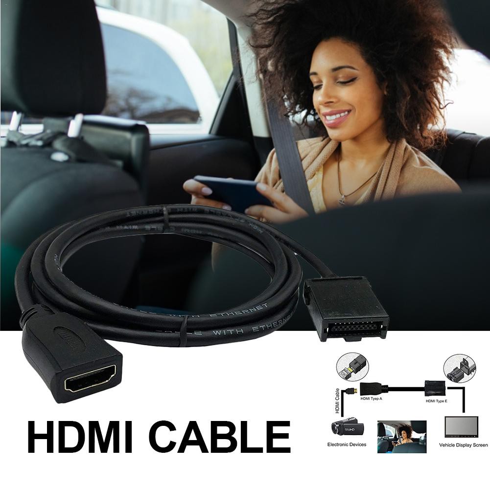 Dây cáp chuyển đổi Hdmi E Type- Am Hdmi chuyên dụng cho xe hơi cao cấp