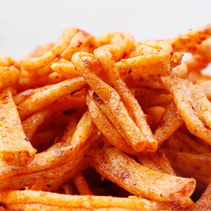 Tăm Cay Cậu Bé Dong Dong Tứ Xuyên - Que Tăm Thanh Cay Siêu Ngon Cực Hot Gói To 80G Ăn Là Ghiền | ăn vặt SaiGonFood