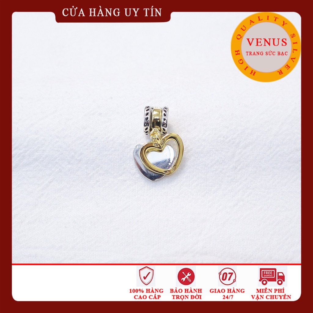 [Charm bạc 925 cao cấp] Charm treo BFF- Mã sản phẩm VENUS25