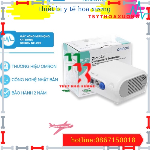 [ Hàng Chính Hãng ] Máy Xông Mũi Họng Omron NE - C28 Bảo Hành 2 Năm