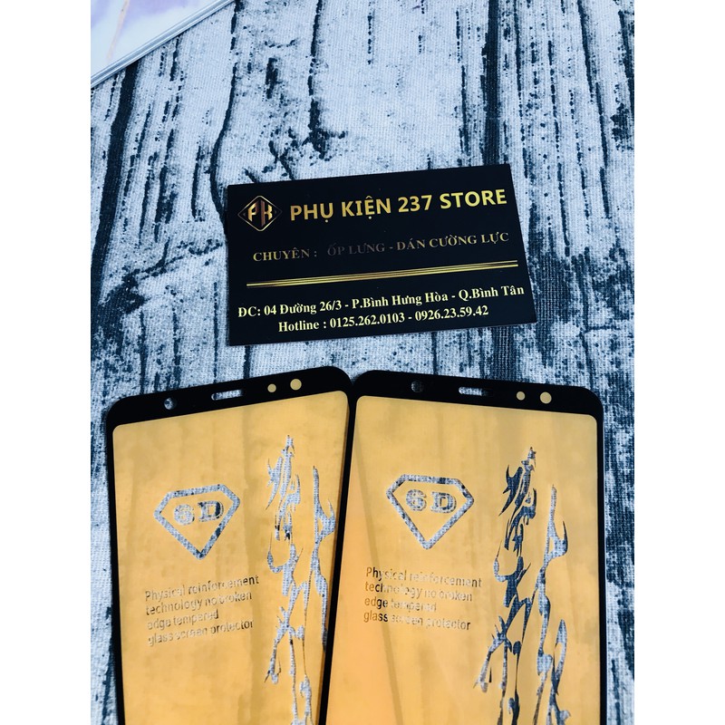 [Freeship toàn quốc từ 50k] KÍNH CƯỜNG LỰC 6D SS GALAXY A6 PLUS 2018 KÍNH FULL MÀN 6D CAO CẤP