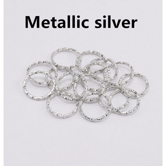 Vòng Nhẫn Kim Loại 8 /10/12 /15 / 20mm Làm Trang Sức Chuyên Dụng