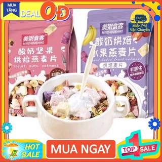 Ngũ cốc ăn kiêng mix hoa quả sữa chua siêu ngon đặc biệt gói 400g.