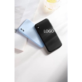 Ốp lưng iphone - Ốp iPhone Chống Bẩn Logo Táo Full Viền iphone XS Max