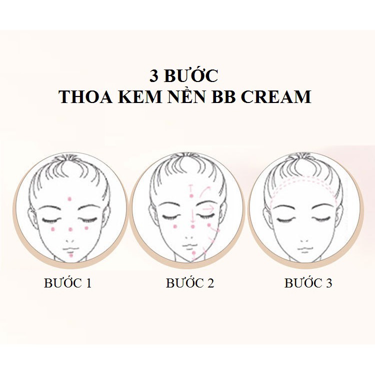 Kem nền trang điểm BB Cream Moisturing Lameila Dạng Tuýp