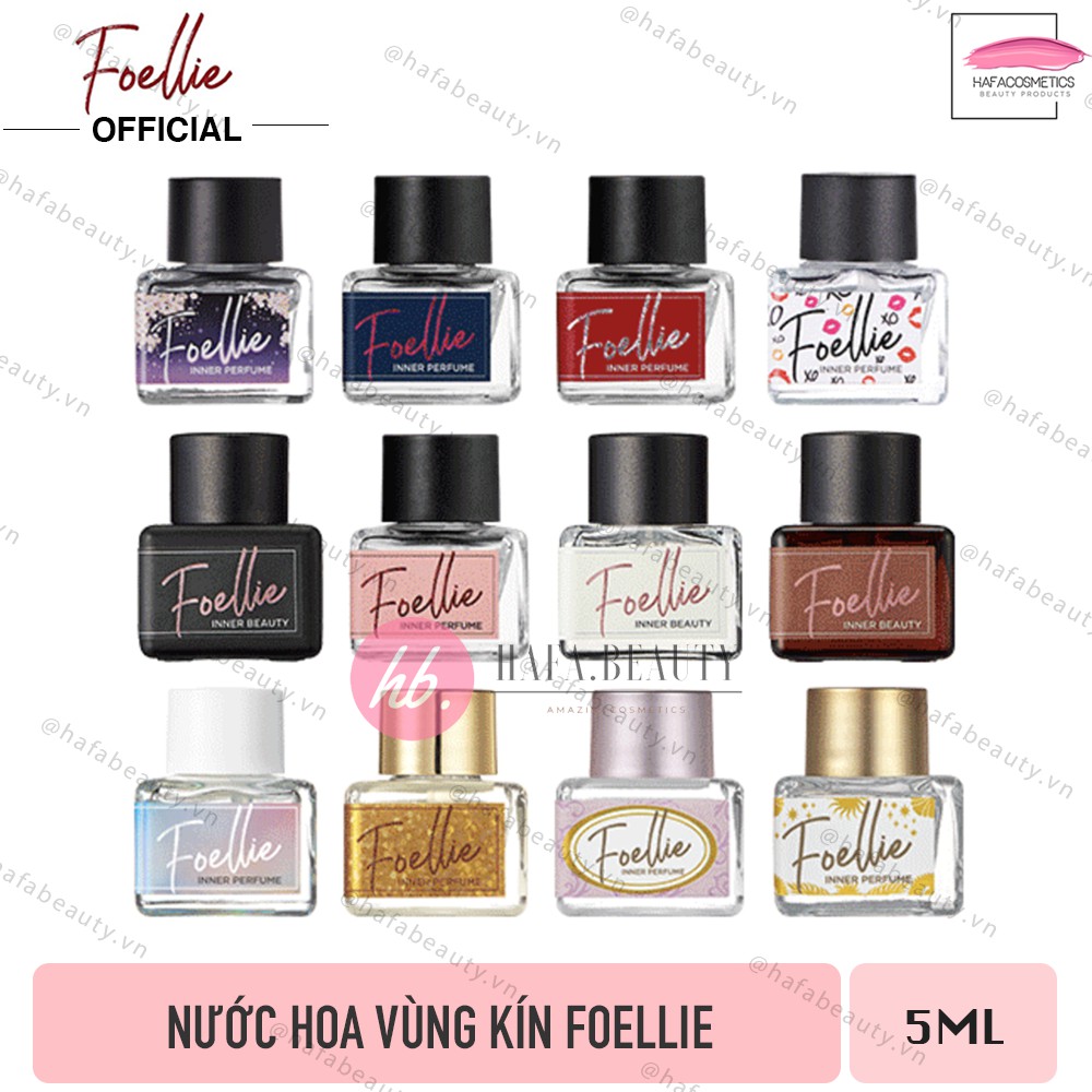 Nước Hoa Vùng Kín Foellie Inner Perfume (5ml) - HAFA BEAUTY - FREESHIP EXTRA - Có Che Tên Nhạy Cảm