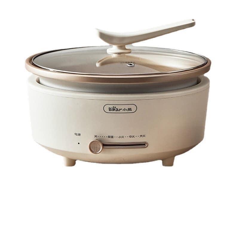 Nồi Lẩu Điện Đa Năng BEAR DHG-P50F1, Nồi Lẩu Rời, Nướng, Chiên, Xào, Nấu Canh- Bảo Hành 12 Tháng