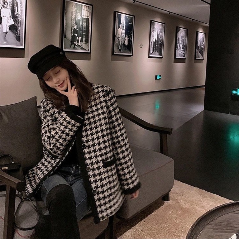 Áo khoác dáng rộng thời trang mùa đông dễ phối đồ