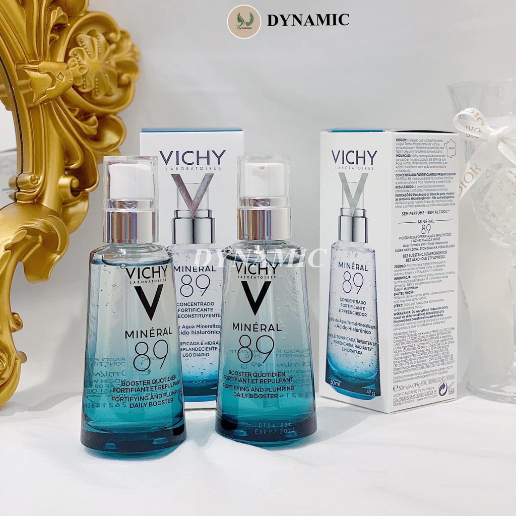 [Serum Vichy 89] Tinh chất Vichy mineral 89 booster dưỡng khoáng cô đặc căng bóng da, phục hồi và bảo vệ da 50ml