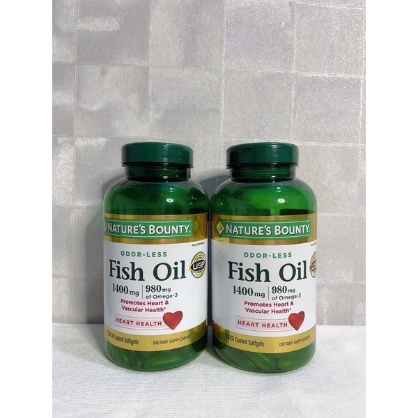 Dầu cá Fish oil nature’s bounty