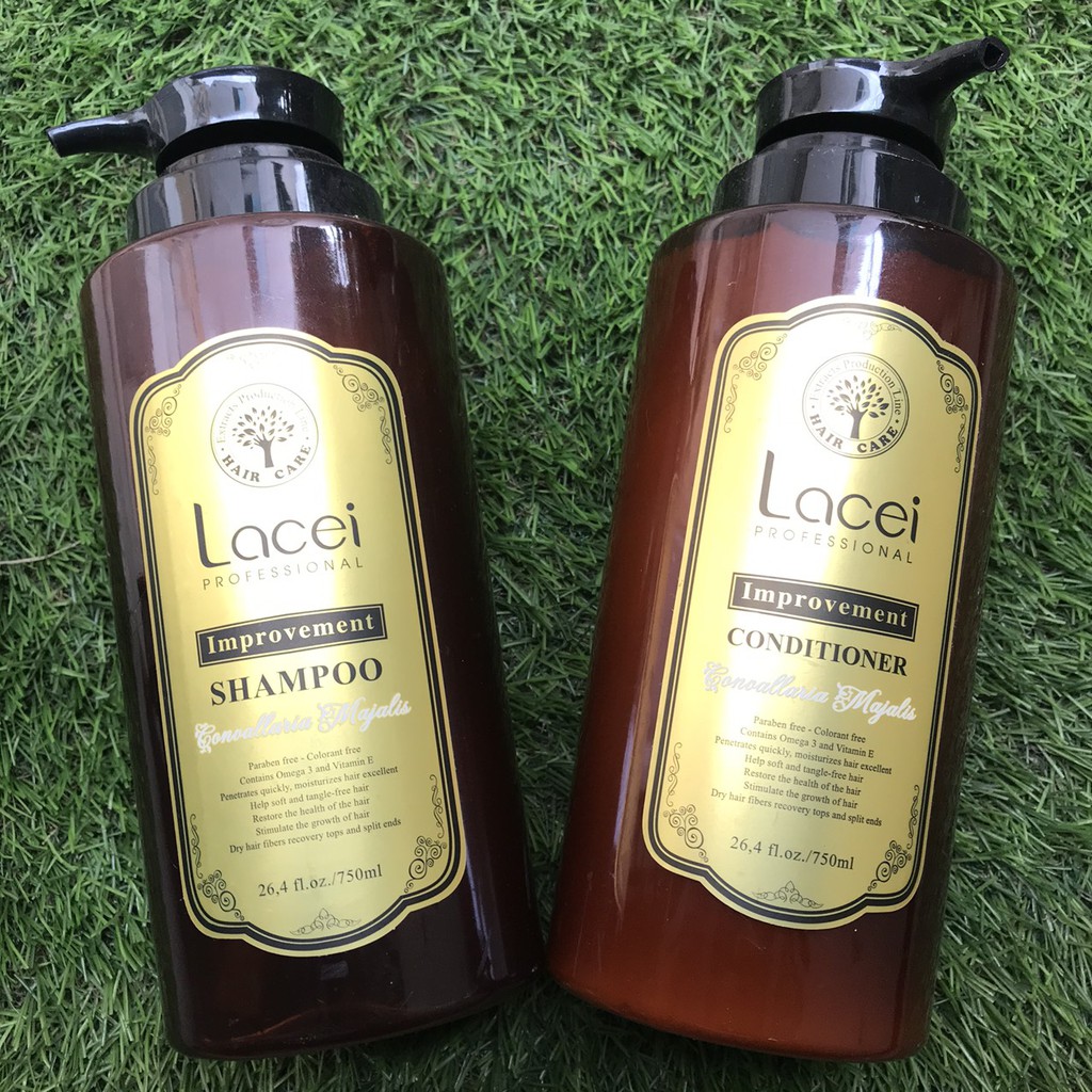 [Lacei-Chính hãng] Dầu gội hoàn hình phục hồi tóc Lacei Improvement Shampoo 750ml