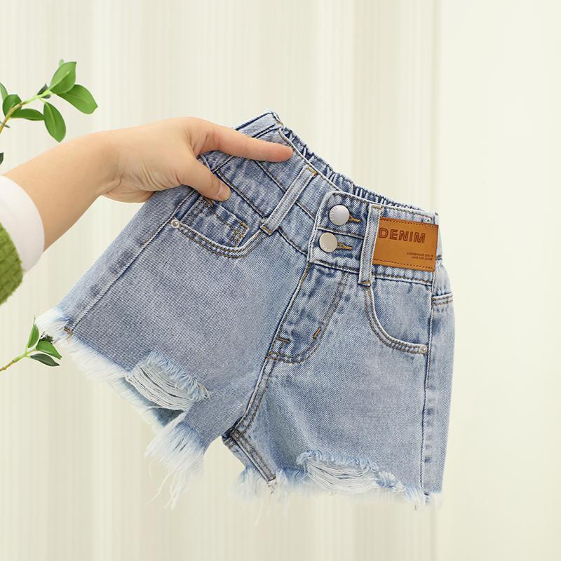 Quần Short Denim Thiết Kế Mới Thời Trang Mùa Hè Theo Phong Cách Hàn Quốc 2023
