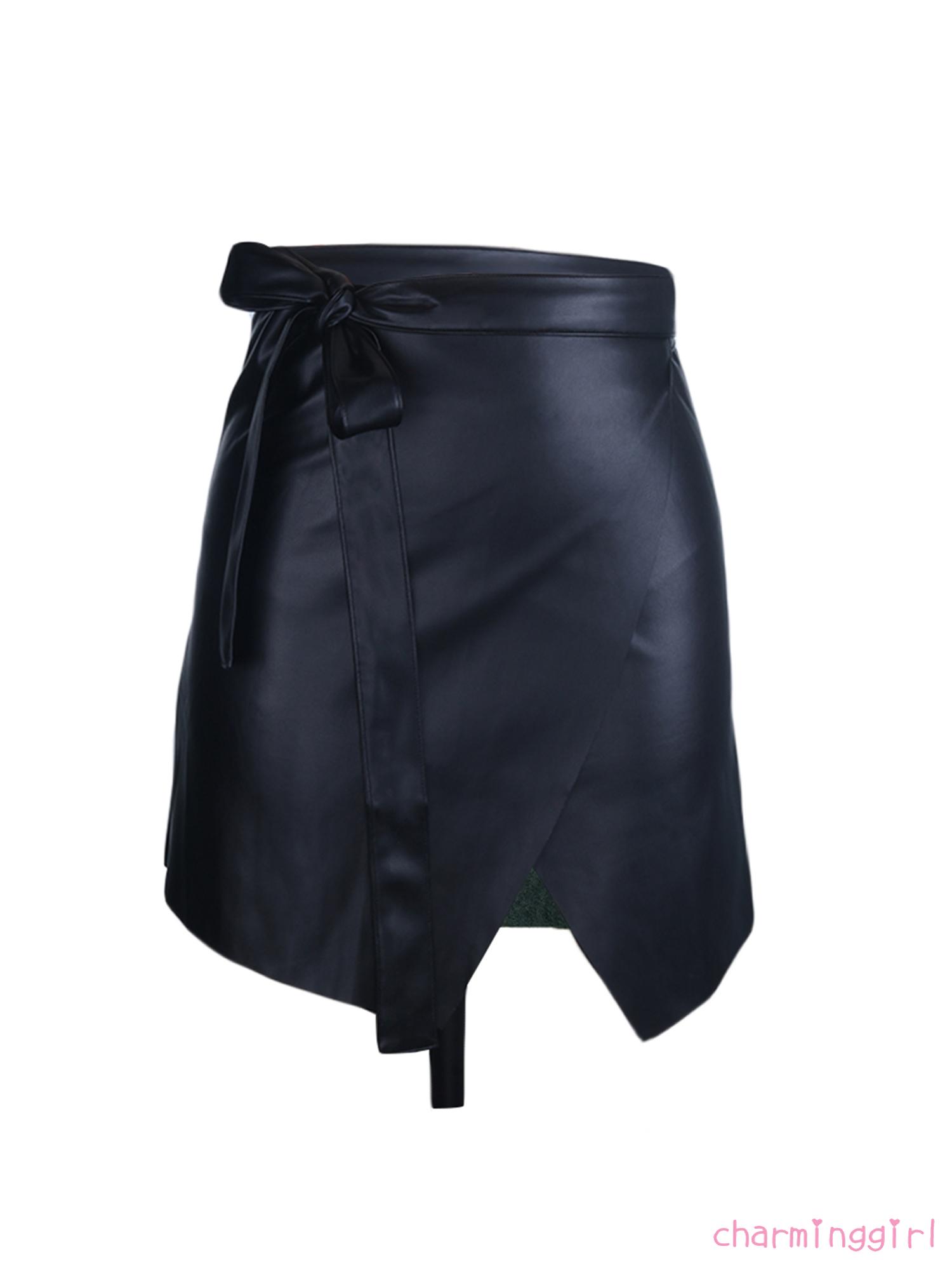 Chân Váy Da Lưng Cao Dáng Chữ A Thời Trang Quyến Rũ Cho Nữ | BigBuy360 - bigbuy360.vn