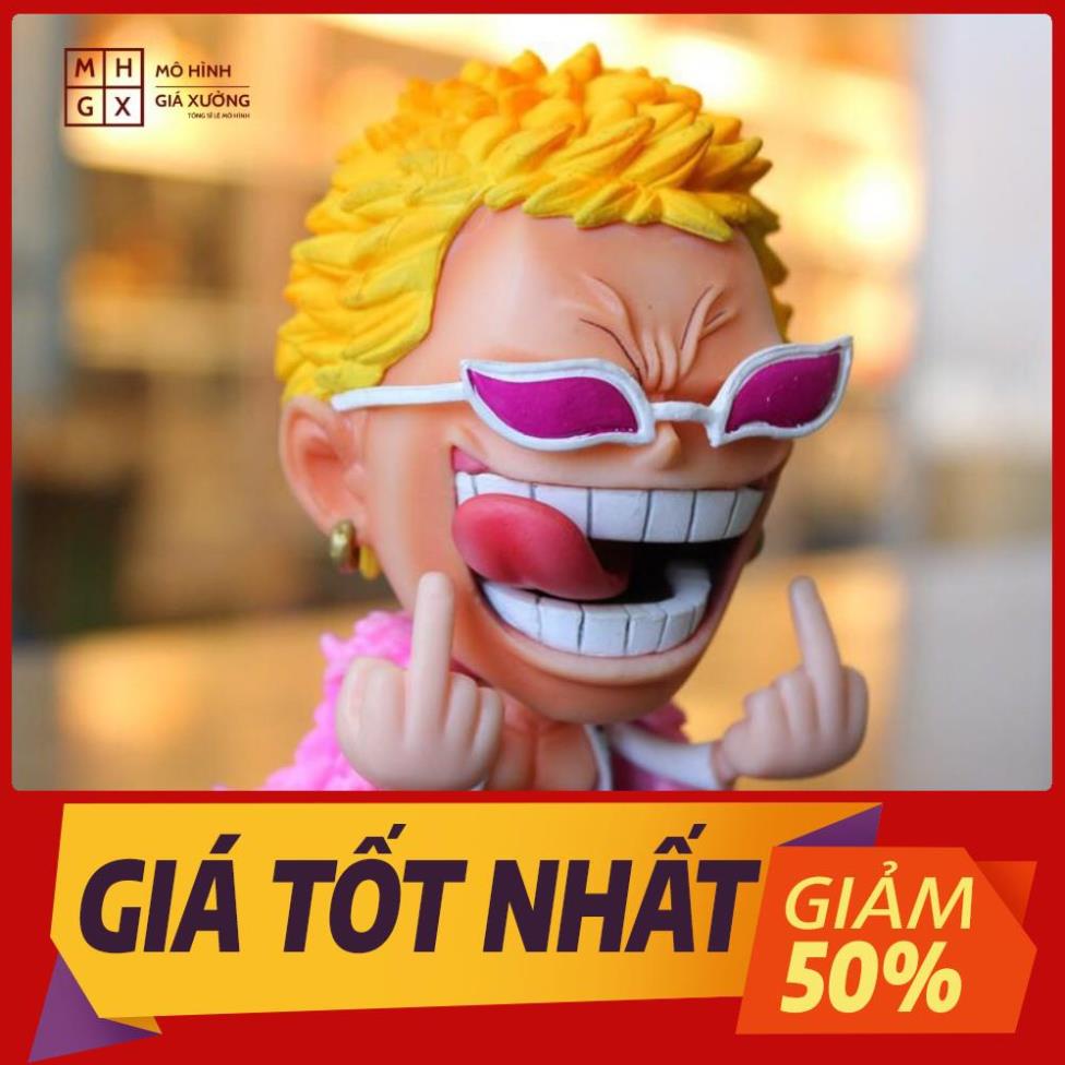 Mô hình Donquixote Doflamingo One Piece Cao 10cm - Tượng Figure Vua Hải Tặc