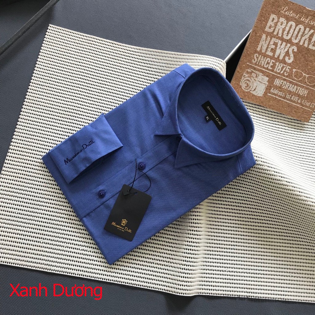Áo sơ mi nam dài tay công sở chất kate gân cực đẹp ASMDBP002 | BigBuy360 - bigbuy360.vn