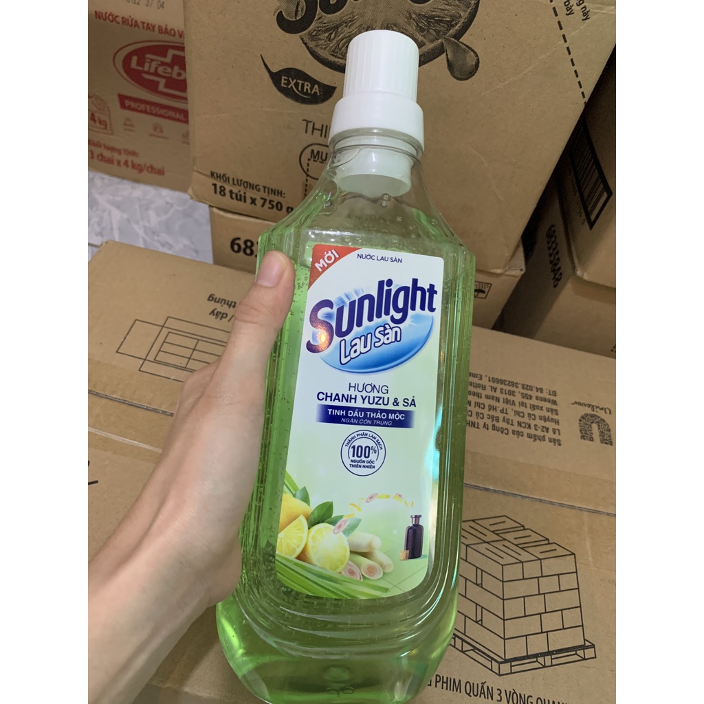 (MẪU MỚI) Nước lau sàn Sunlight 1kg