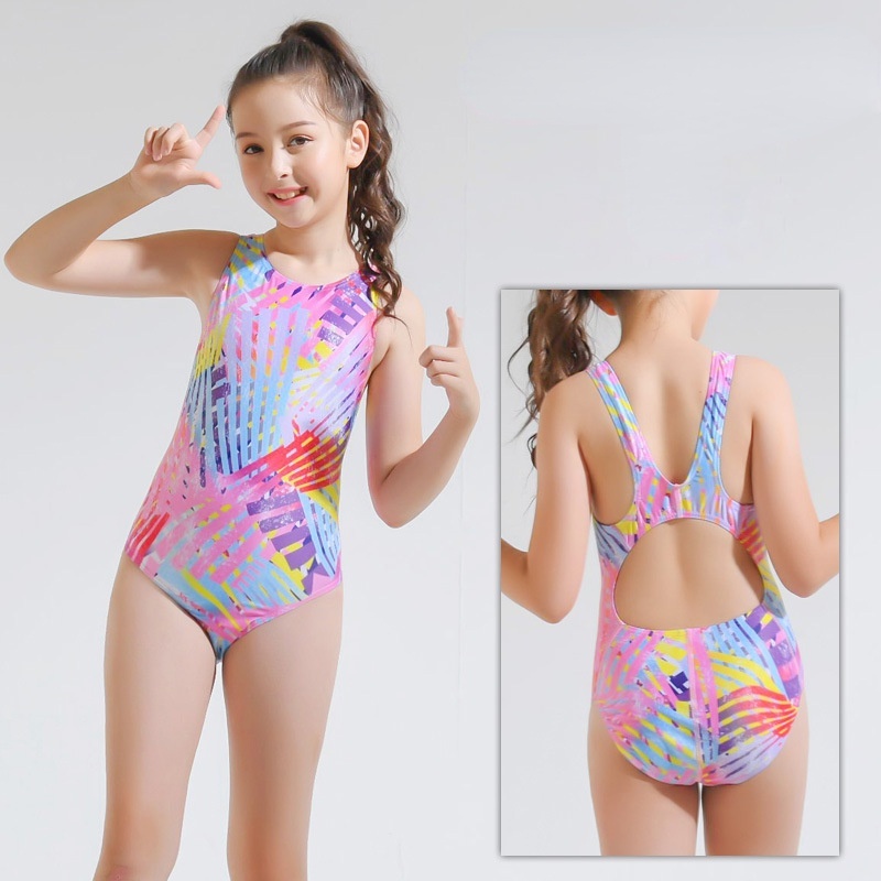 Đồ Bơi Một Mảnh Hình Tam Giác Dành Cho Trẻ Em Gái