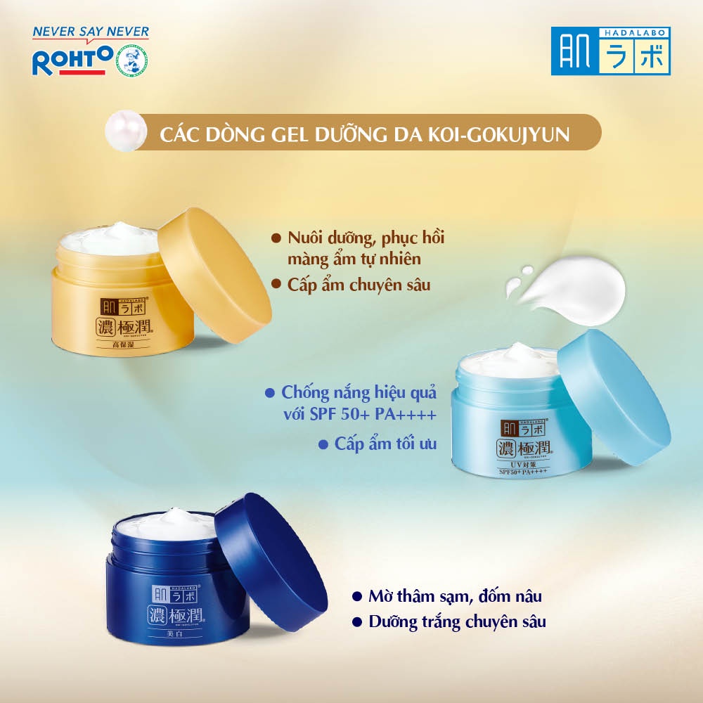 Gel cấp ẩm Hada Labo Koi-Gokujyun Perfect Gel