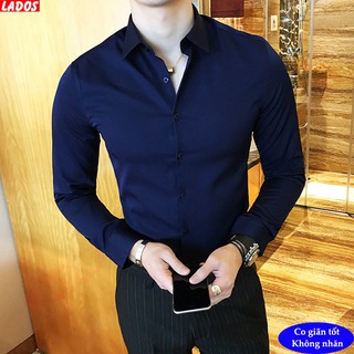 Áo sơ mi trơn LV-523