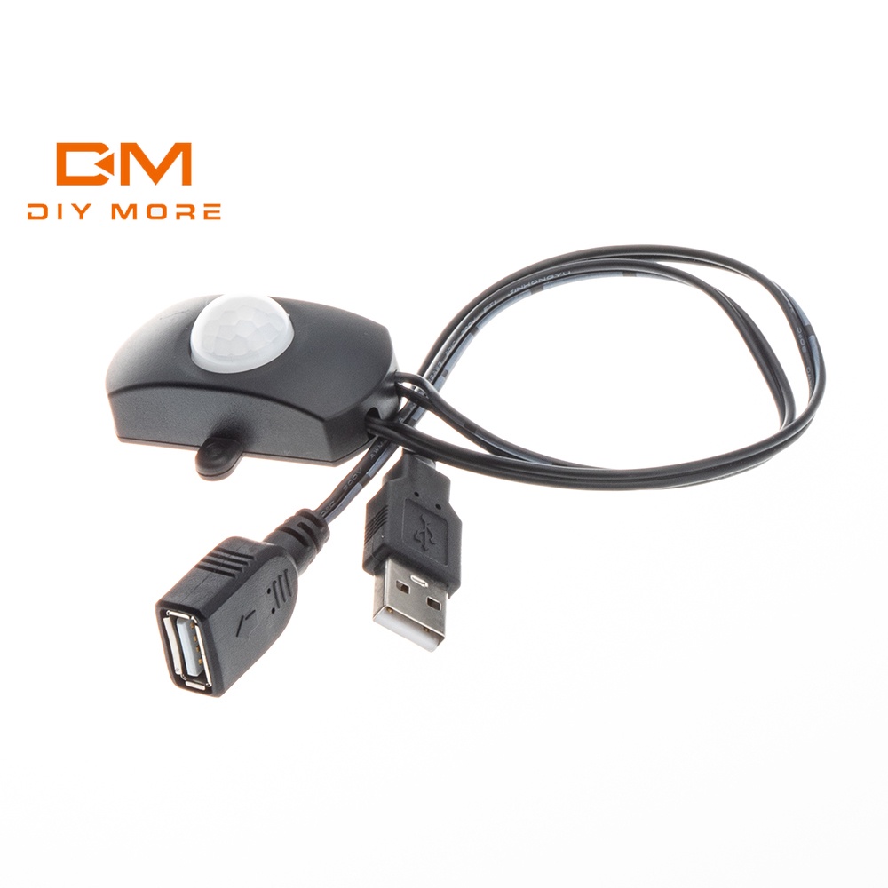 Thanh đèn cảm biến hồng ngoại DIYMORE cổng USB 5-24V 4A DIY chuyên dụng
