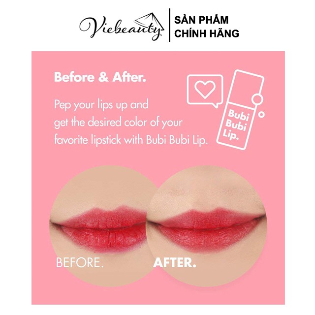 Gel Tẩy Da Chết Môi Unpa Bubi Bubi Lip, Gel Sủi Cực Lành Tính, Làm Bong Tróc Da Chết 12ml - Khongcoson | BigBuy360 - bigbuy360.vn