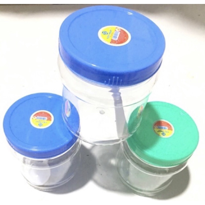 Lọ Nhựa Các Loại 190g, 250g, 500g,1kg, 2kg, hàng dày đẹp