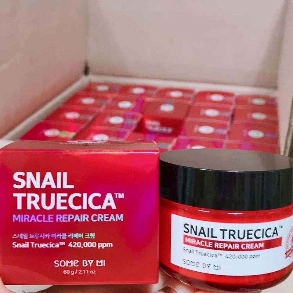 KEM DƯỠNG SOME BY MI SNAIL TRUECICA MIRACLE REPAIR CREAM 60G CHÍNH HÃNG - 5178