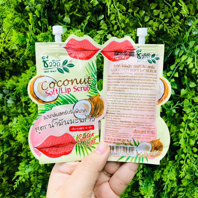 Tẩy tế bào chết & Dưỡng môi Coconut Soft Lip Scrub | BigBuy360 - bigbuy360.vn