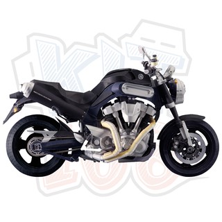 Mô hình giấy Xe máy Yamaha MT01