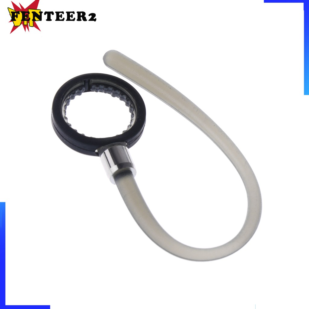 (Fenteer2 3c) Ear Hook Clip For Iphone Samsung Motorola Bluetooth Headphone 11mm A Black