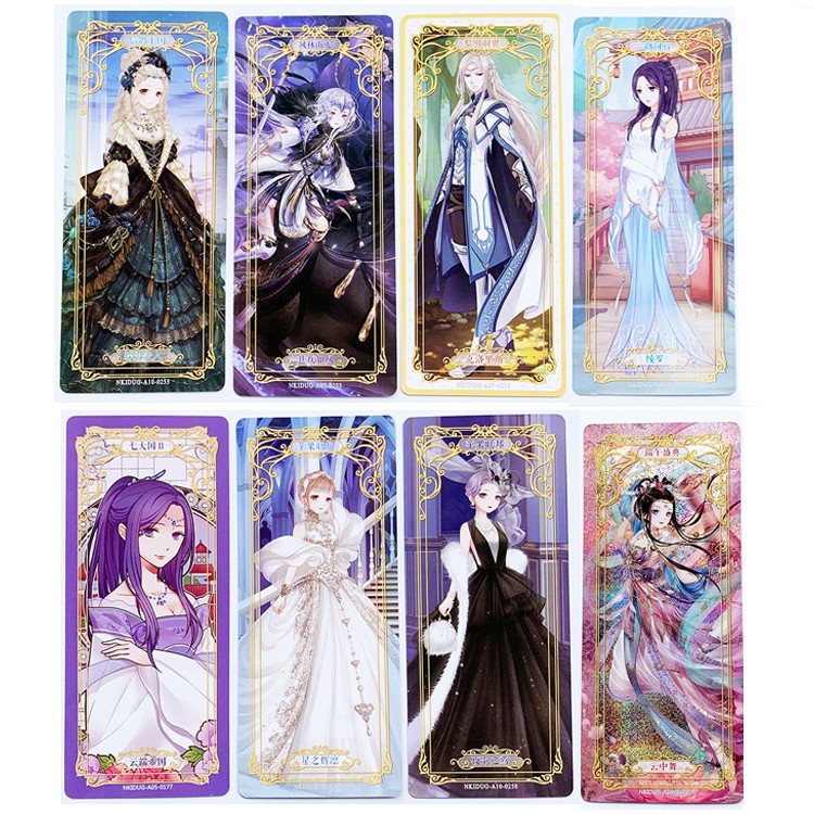 Bộ thẻ bài Ngôi Sao Thời Trang Miracle Nikki S10 Mê Chi Các 10 - postcard, bookmark