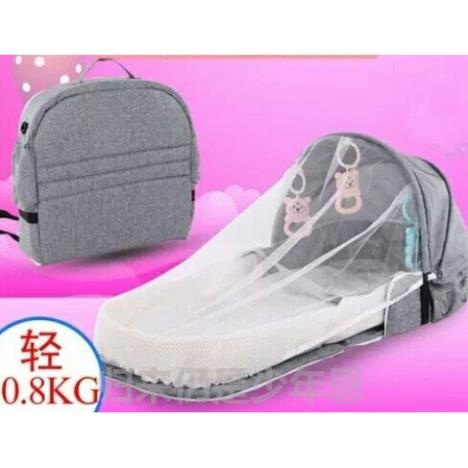 Nôi cho bé gấp gọn,nôi em bé sơ sinh bằng vải gọn nhẹ tiện di chuyển