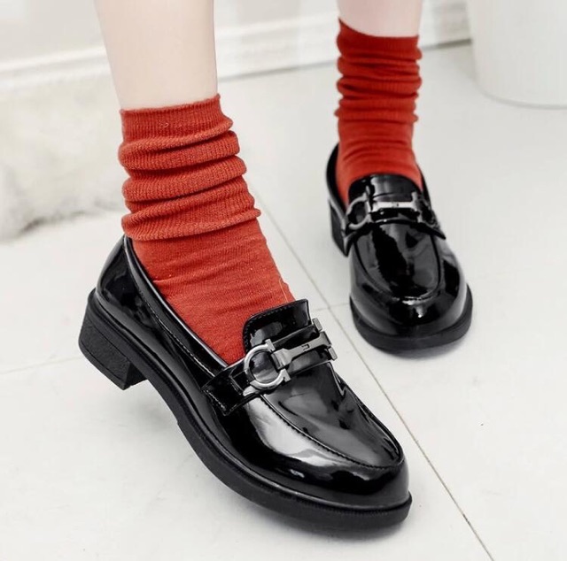 Giày oxford cài ngang V12