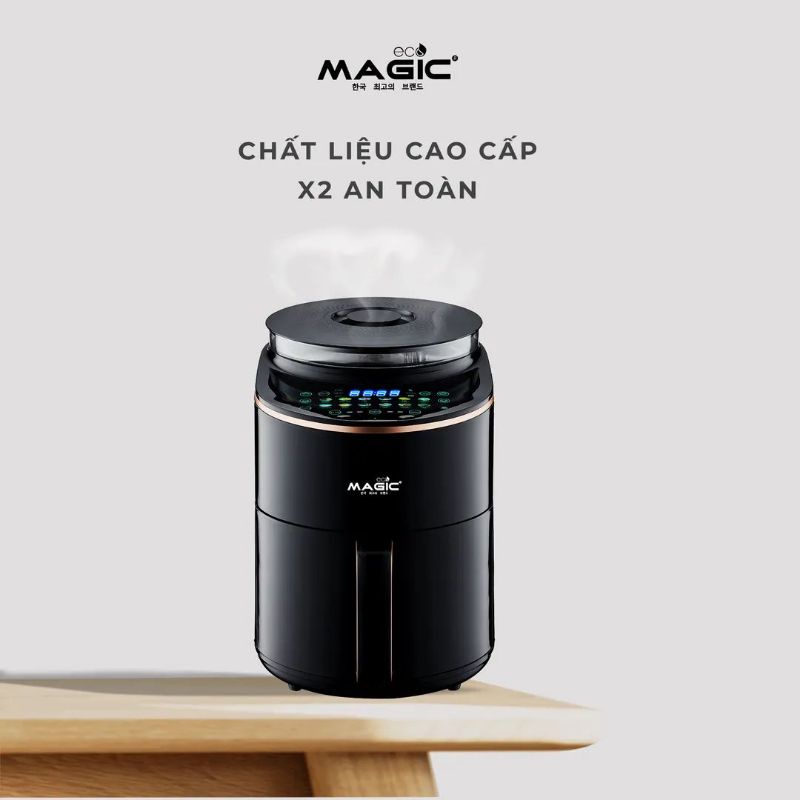 NỒI CHIÊN HẤP CAO CẤP S07 PRO - VỪA CHIÊN VỪA HẤP MỚI THÔNG MINH