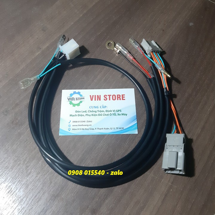 [Vin Store] - BỘ DÂY BẤM SẴN CHO CHỐNG TRỘM HYPERION bấn sẵn tất cả các dòng xe HONDA, YAMAHA