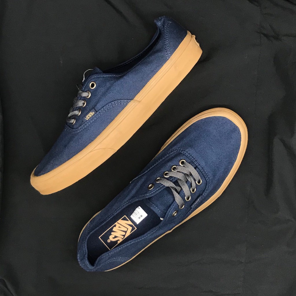 Giày Vans nữ Authentic xanh navy gum chính hãng - Chicago Bulls Shop