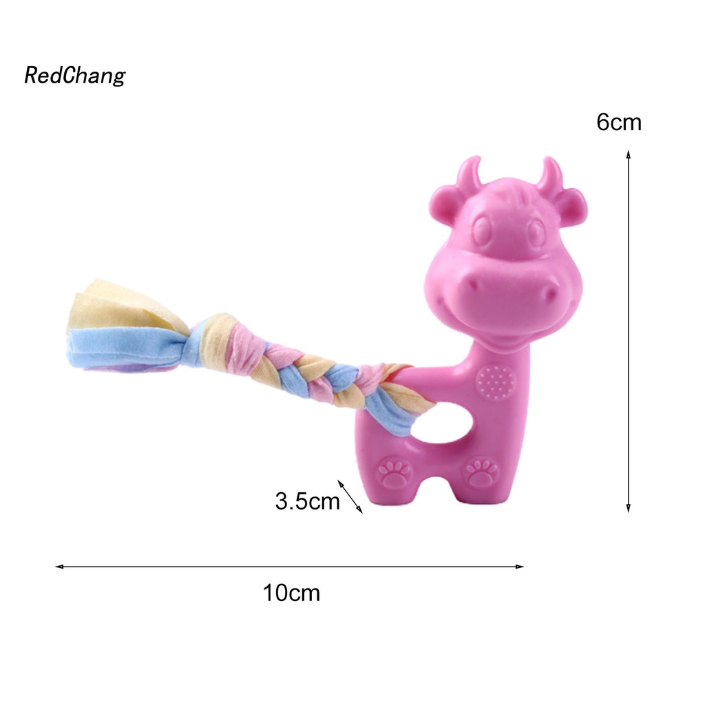 Đồ chơi gặm nướu bằng cao su hình động vật cho thú cưng