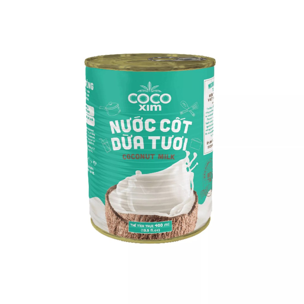 - Nước cốt dừa Cocoxim dung tích 160ml/ 400ml - Đặc sánh đậm đà Béo Ngon hết cỡ - YOOSOO MALL