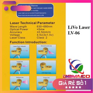 Ni vô laser đa năng LV-06